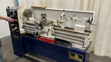14" X 40" WILLIS GAP BED ENGINE LATHE: STOCK #75105