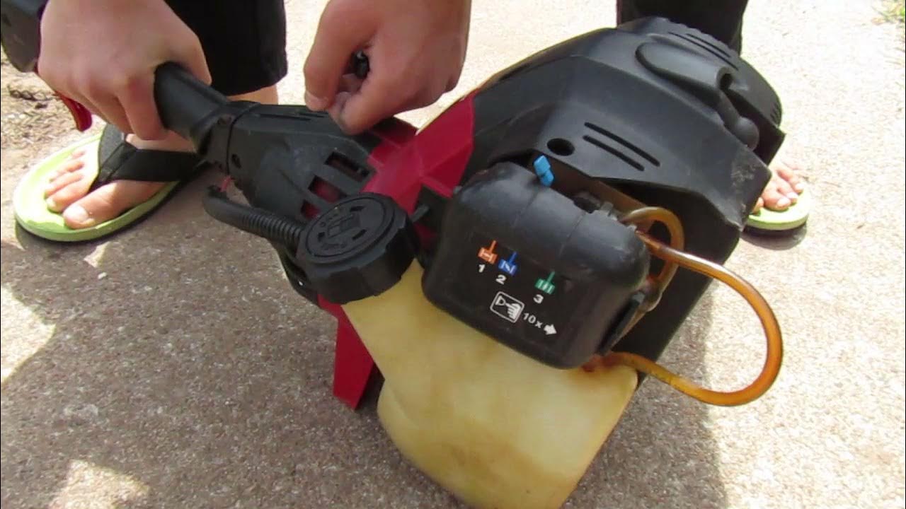 How To Start A TroyBilt Weed Eater Nostabxam YouTube