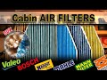 Which is the best Pollen Filter? Mahle vs Hengst vs Bosch vs Valeo vs Mann - Cabin Air Filtrer TEST