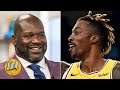 Dwight Howard is playing so well for the Lakers, Shaq is praising him on IG | The Jump