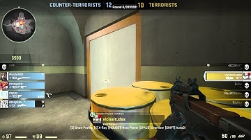 1v4 bomb defense KILL THE DEFUSER - Old Nuke