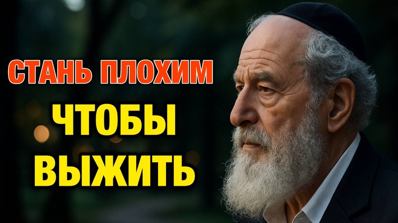 Почему Доброта Разрушает Тебя: Мрачная Правда от Мудрого Еврея