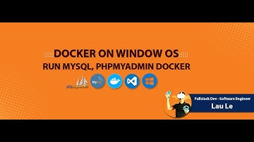 How To Install and Use MySql, phpMyAdmin vs Docker, VScode on Window OS