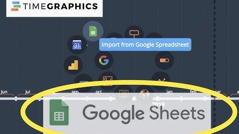 Import/Add events from Google Spreadsheet. Videobook – timeline maker tutorial.