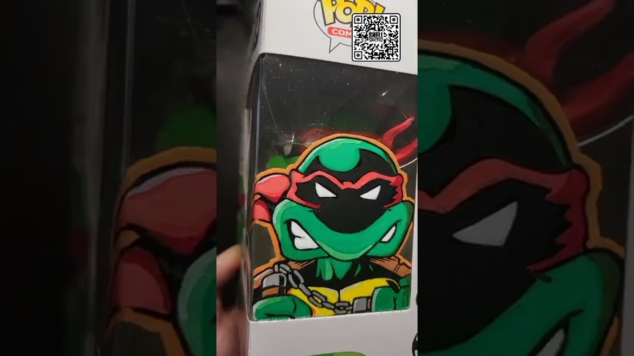 Michelangelo pop vinyl Box art