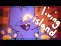 Living island  animation meme  flipaclip  four bfb