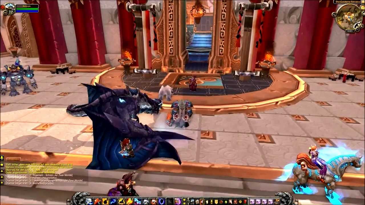 Luke Plays WoW - Stufe 90 Aufwertung/Schreckensrabe + Küken