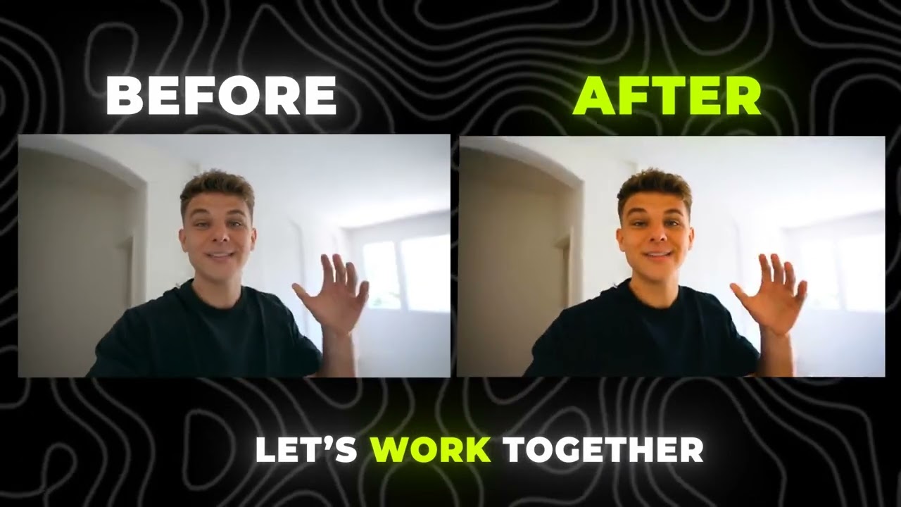 Before Vs After of a recent short form content edit