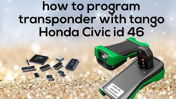 how to program transponder with tango Honda Civic id 46 SHERA AUTO KEY MAKER LAHORE 03324105575