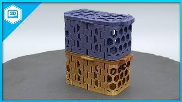 Foldabox Container #3DPrinting #Timelapse #adafruit