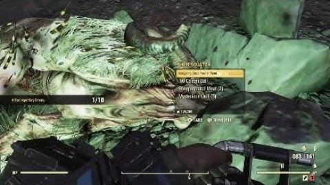 I found the real Sheepsquatch in fallout 76