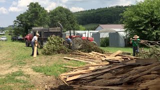 Joel Salatin talks wood chippers