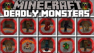 Minecraft ¦ DEADLY MONSTERS (SCARIEST MOBS EVER) ¦ Mod Showcase screenshot 2