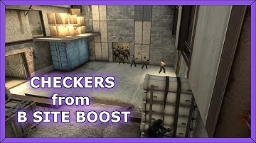 Boost Checkers from B Site Boost on Cache | Counter Strike: Global Offensive