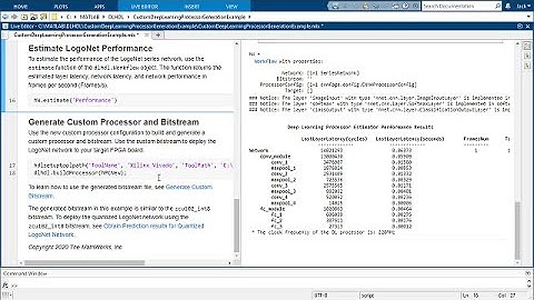 Generate HDL for a Deep Learning Processor