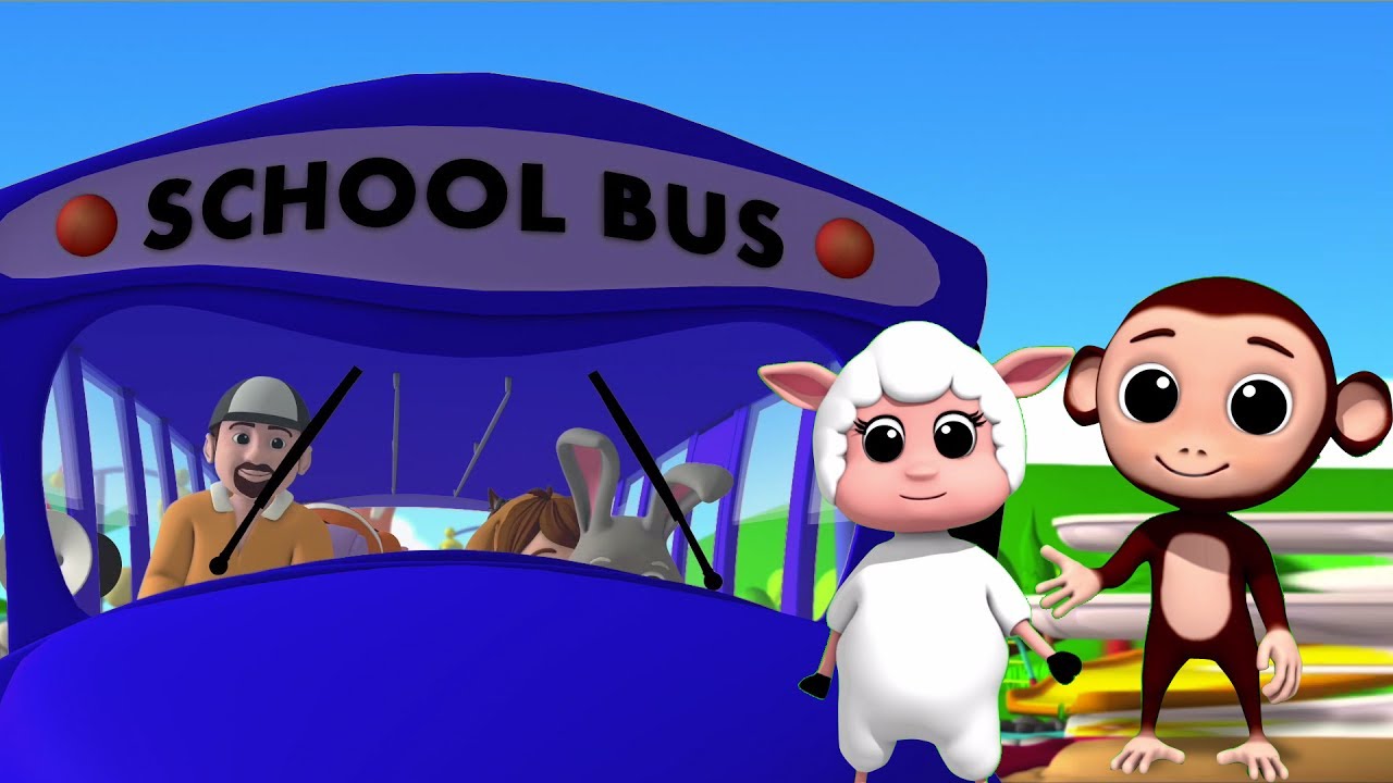 Rodas no ônibus | canções infantis | música para crianças | Toddlers Songs | The Wheels on the Bus