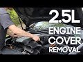 How to Remove a Volkswagen Engine Cover (2.5L)