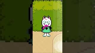 Ralsei hides in a bush #deltaruneralsei @KeebeThePlush