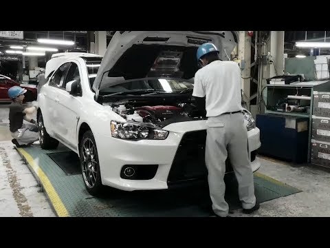 Так собирали Ваш MITSUBISHI LANCER .Assembling your car MITSUBISHI LANCER EVOLUTION