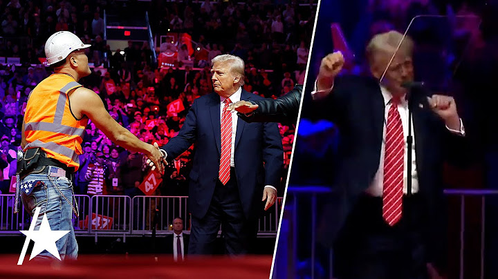 Watch Donald Trump Dance With Village People As They Perform At Pre-Inaugural Rally