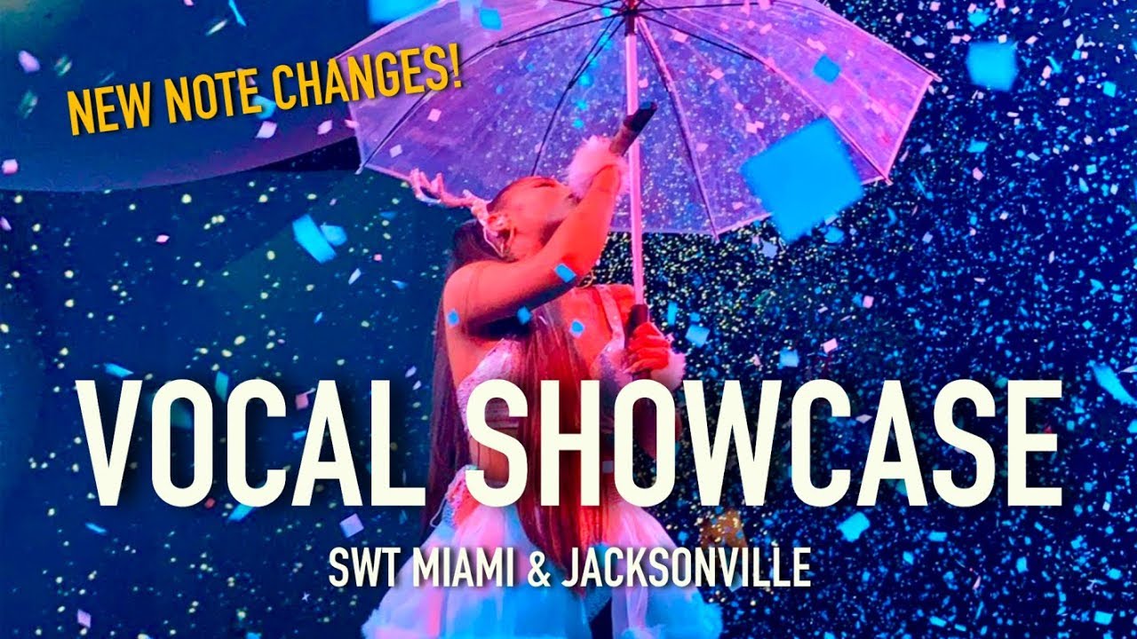 Vocal Showcase Ariana Grande Sweetener Tour Miami Jacksonville