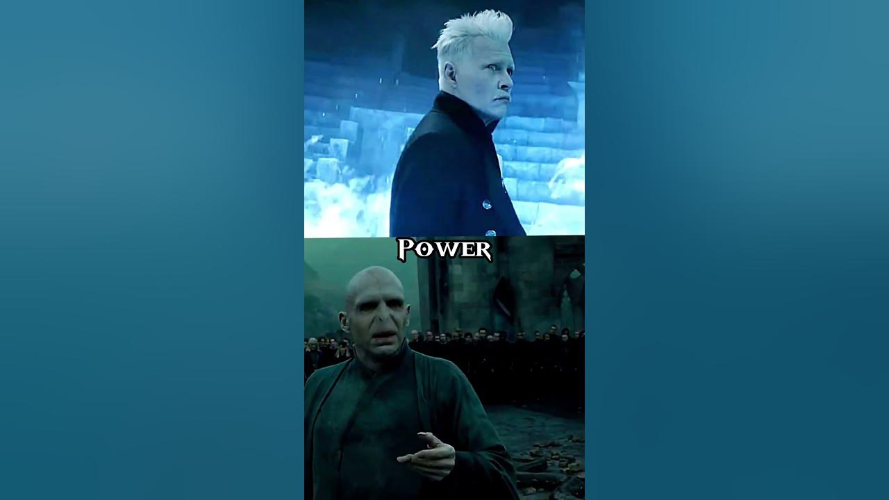 Gellert Grindelwald Vs Lord Voldemort wizardingworld harrypotter 