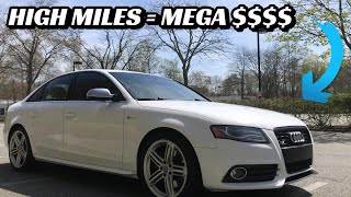 I Bought An Audi S4 with Almost 200,000 Miles  Crazy high mileage for an Audi!