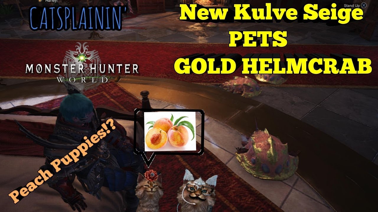 MHW New Golden Endemic Life: Gold Helmcrab - YouTube