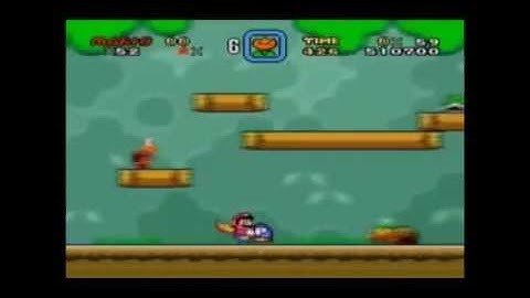 SMW Return to Dinosaur Land Walkthrough - Wiggler Woods 3 Secret Exit