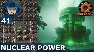 NUCLEAR POWER - Step 41: Factorio Megabase (Step-By-Step)