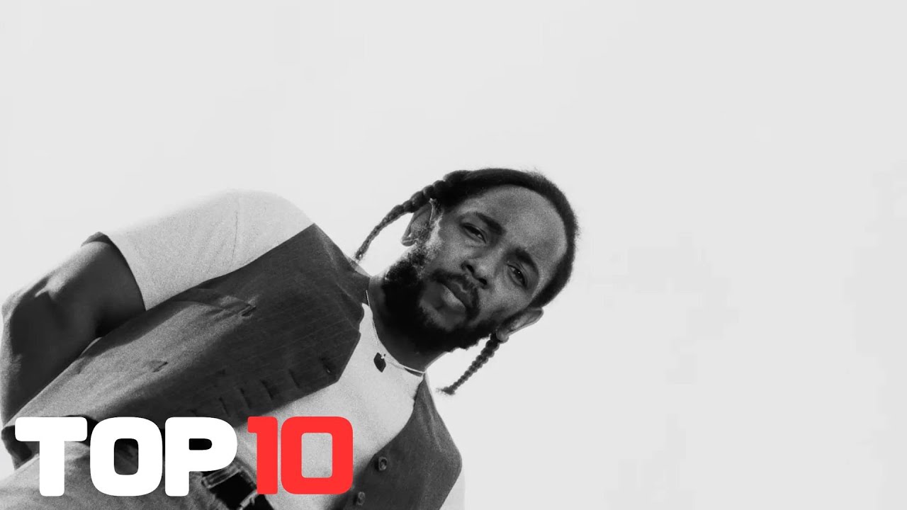 Top 10 Kendrick Lamar Songs YouTube