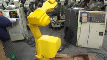 Fanuc Arcmate 100i with RJ controller - 6 axis industrial robot part 2