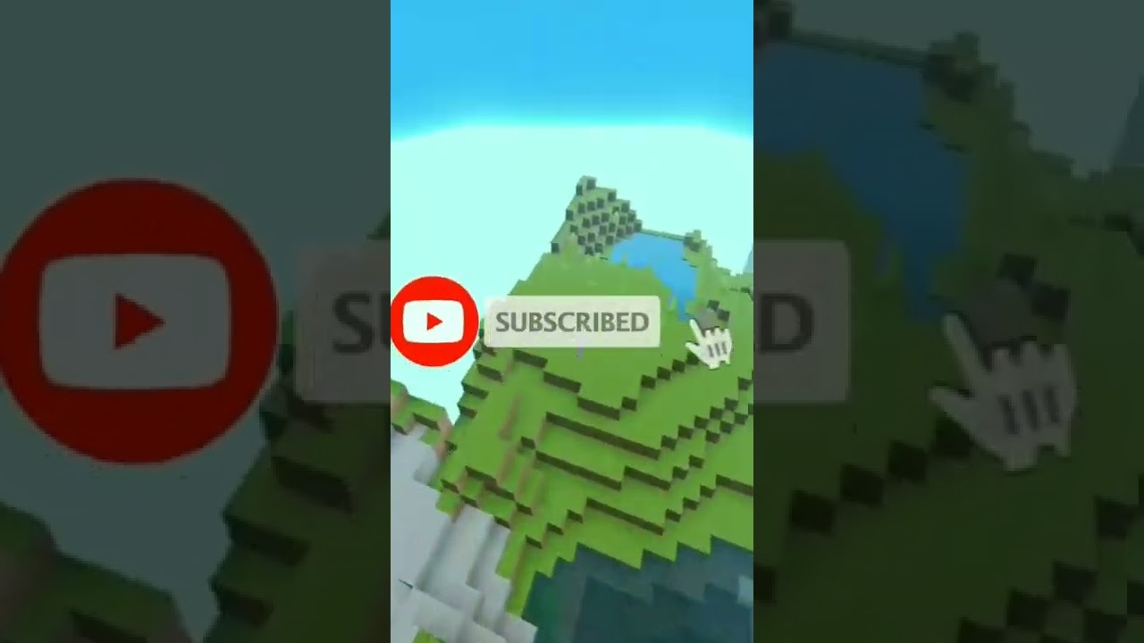 A block in minecraft that used to connect us to another dimension #viralshorts #shorts