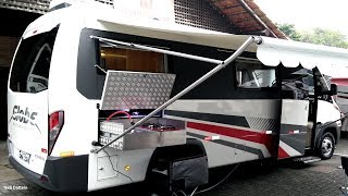 VENDIDO NO LANÇAMENTO  MOTORHOME NOVO, TAMANHO PEQUENO, MONTADO PELA GLOBE CUSTOMS.