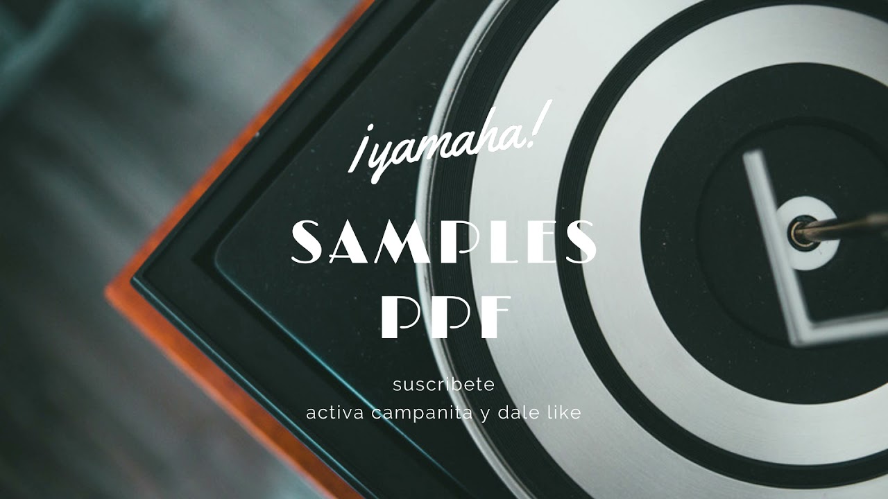 EXPANSION MANAGER samples ppf PSR340 PARTE2 YouTube