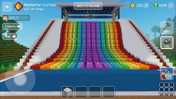 Block Craft 3D: Building Simulator Games For Free Gameplay #1012 (iOS & Android) | Water Slide 2