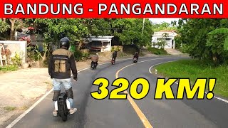 320KM BANDUNG - PANGANDARAN DENGAN SATU RODA | EUC INDONESIA