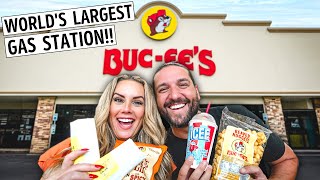 Visiting the WORLD’S LARGEST Gas Station (Bucee's) in Sevierville, TN + the Top 10 MustTry Foods!