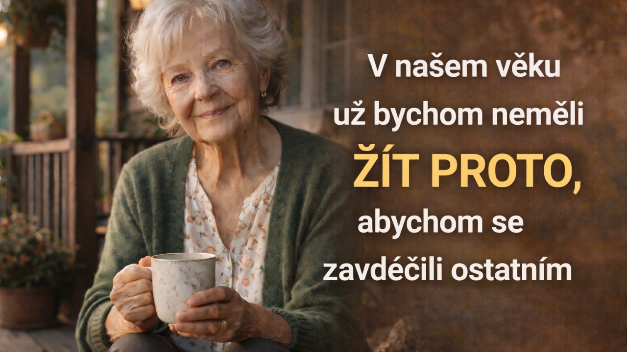 V našem věku už bychom neměli žít proto, abychom se zavděčili ostatním