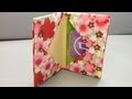 Origami Gift Card Holder for Back to School Shopping