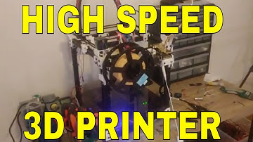 Quick look at the high speed V-Baby CoreXY 3d printer