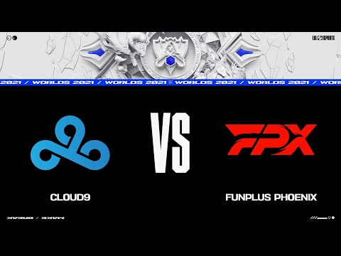 C9 vs. FPX | Worlds Group Stage Day 2 | Cloud9 vs. FunPlus Phoenix (2021)