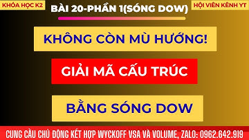 Vd20(P1-Sóng Dow):  Không Còn Mù Hướng! Giải Mã Cấu Trúc Bằng Sóng Dow
