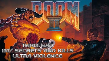 Rejected Master level for Doom 2, Innermost Dens, TWM01.wad Ultra Violence (100% kills and secrets)