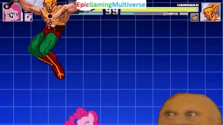 Mugen Matches Battles Fights Of Pinkamena, Pinkie Pie, And The Annoying Orange