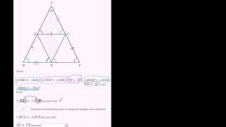 Fill in the blank triangle proofs example 1