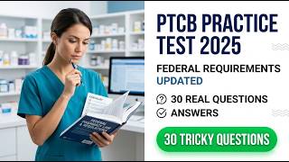 PTCB Federal Requirements Exam Prep 2026 30 High Yield Pharmacy Law Practice Questions and Answers