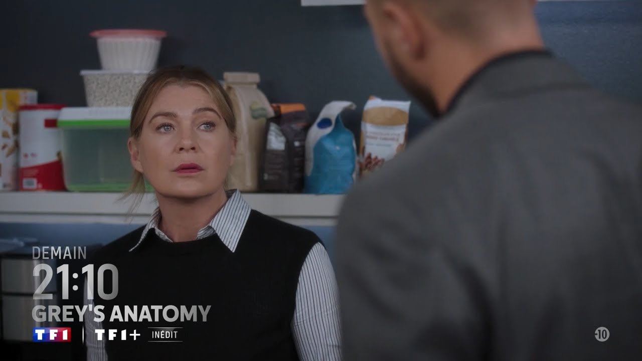 Grey's Anatomy saison 21 mercredi 23 avril 2025 sur TF1