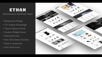 Ethan - Responsive WooCommerce WordPress Theme | Themeforest Website Templates and Themes