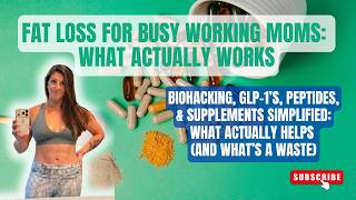 Biohacking, GLP-1’s, HRT, Peptides, & Supplements Simplified: What Helps (and What’s a Waste)